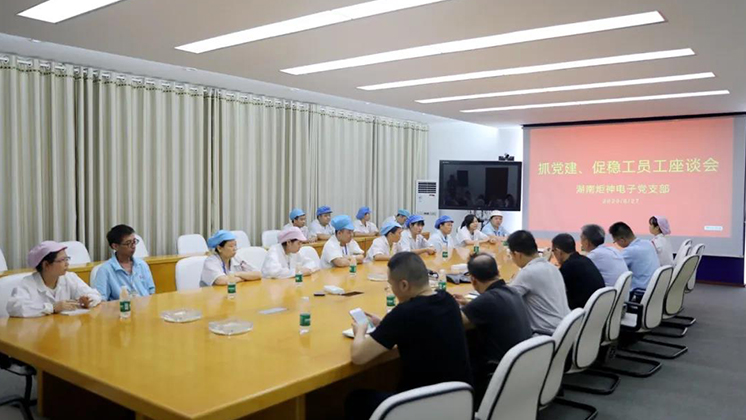 抓黨建、促穩(wěn)工”——炬神電子黨支部為企業(yè)穩(wěn)工獻(xiàn)計(jì)獻(xiàn)策